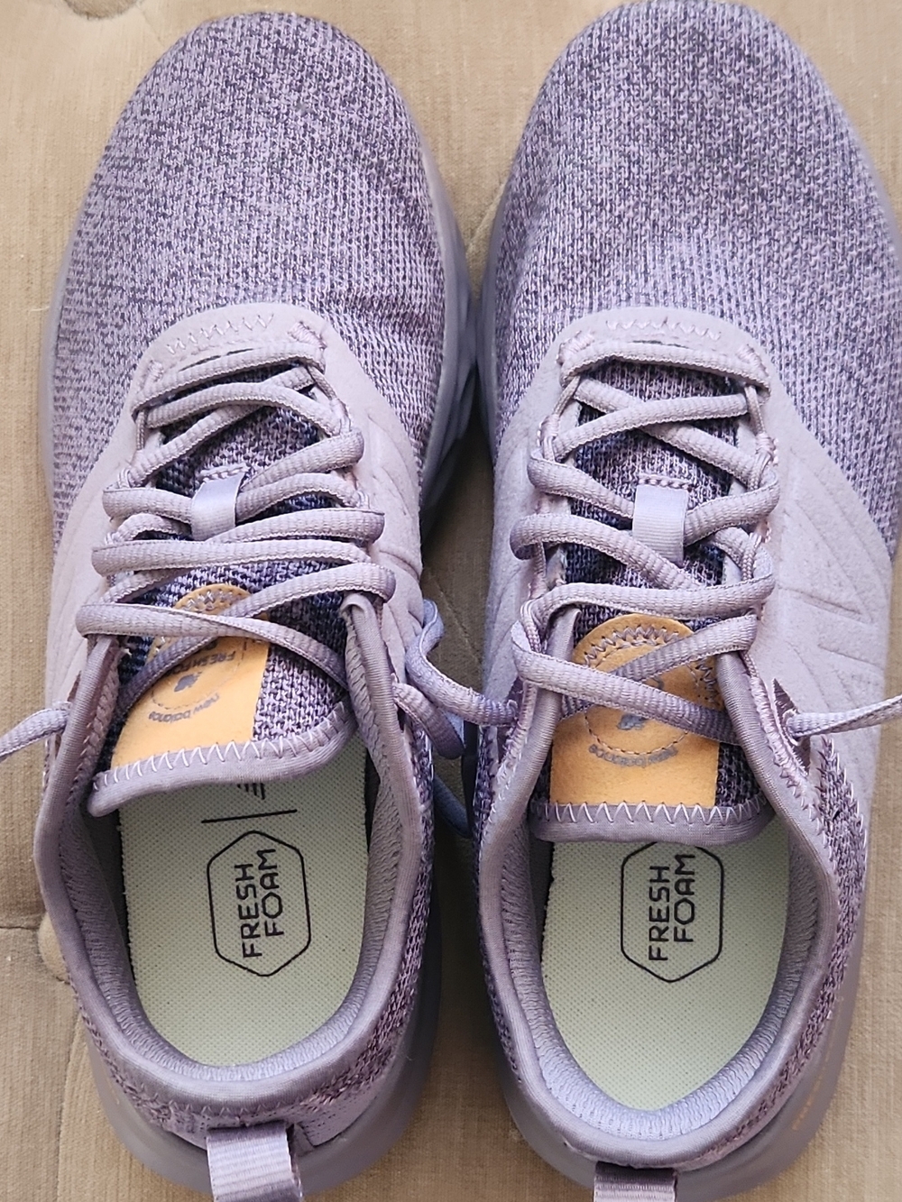 New Balance Fresh Foam SPT Knit Cushioned Purple Athletic Shoes Women's 2023